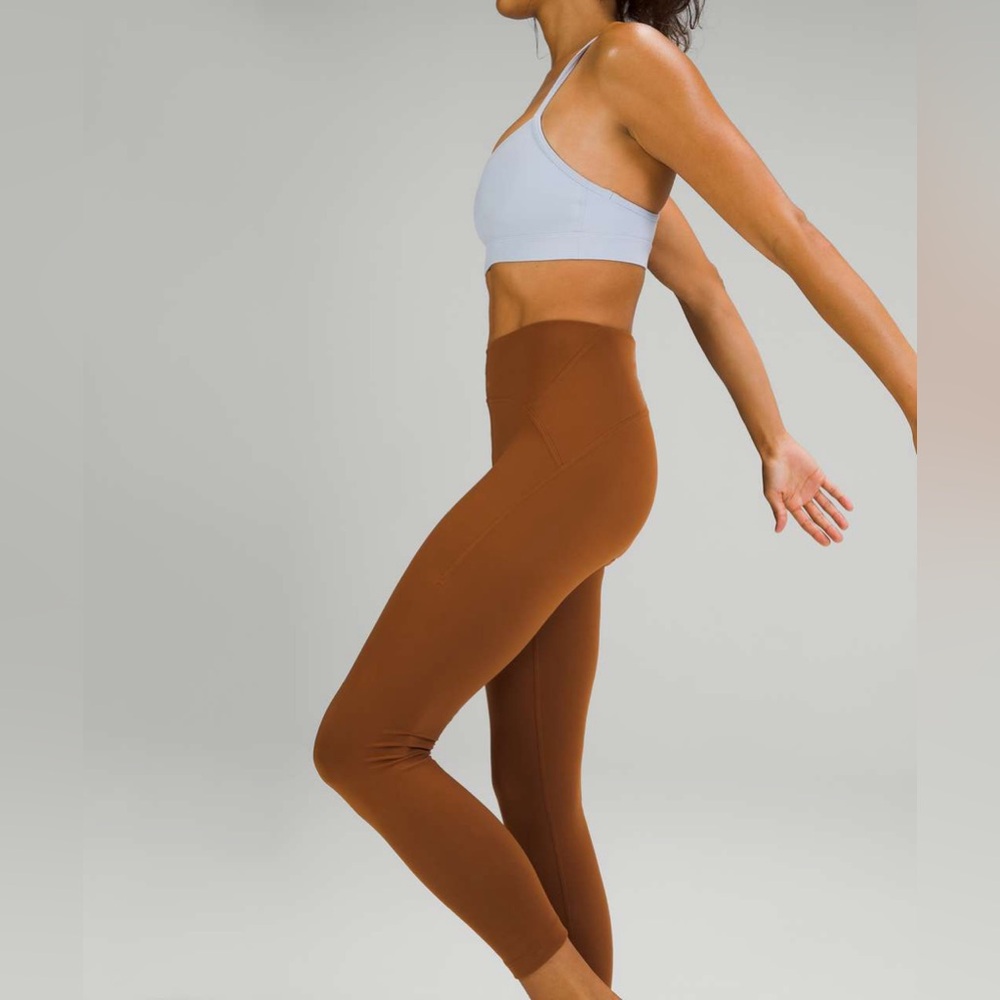 Lululemon Instill High-Rise Tight 25" Copper Brown